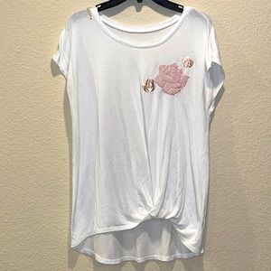 Beaded Rose Shirt